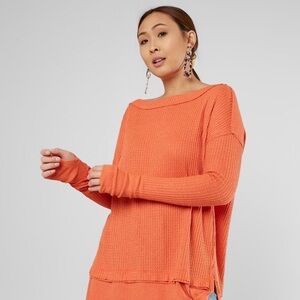 Free people North Shore Thermal Tunic Top
